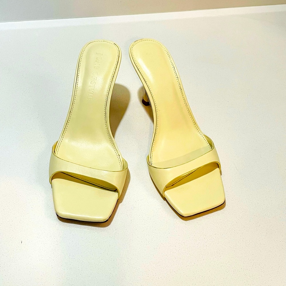 Song of Style Bijou Mule Heels